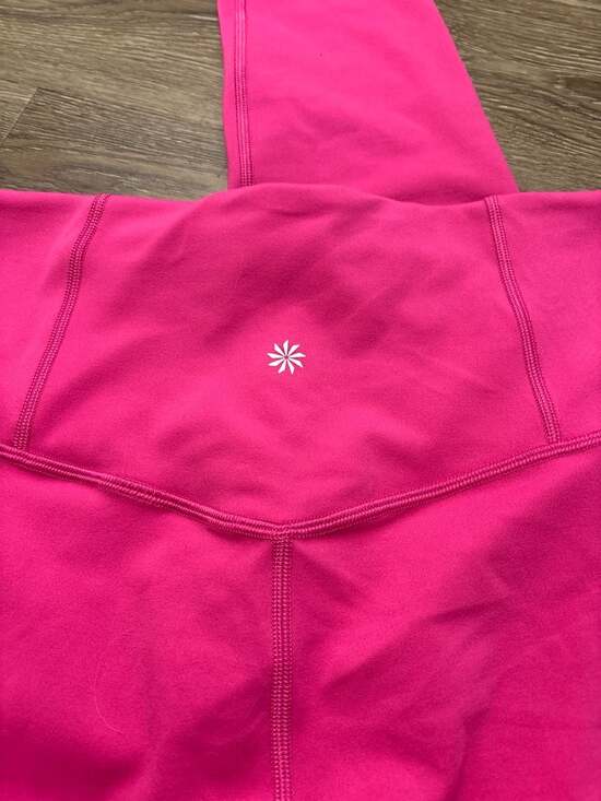 Athleta Pink Elation Ultra High Rise 7/8 Tight Leggings Size M/T - Picture 2 of 5